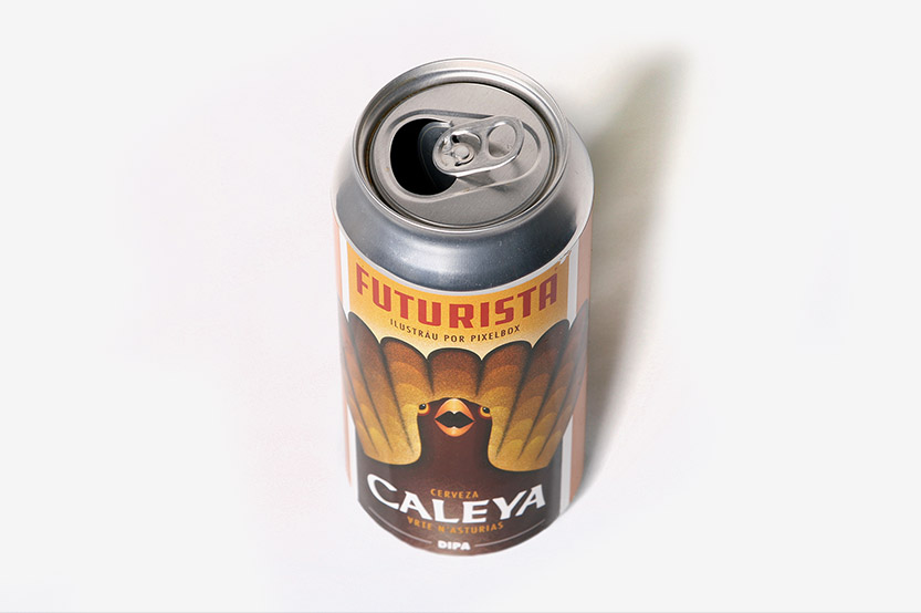 Cerveza Caleya IPA Pixelbox Asturias