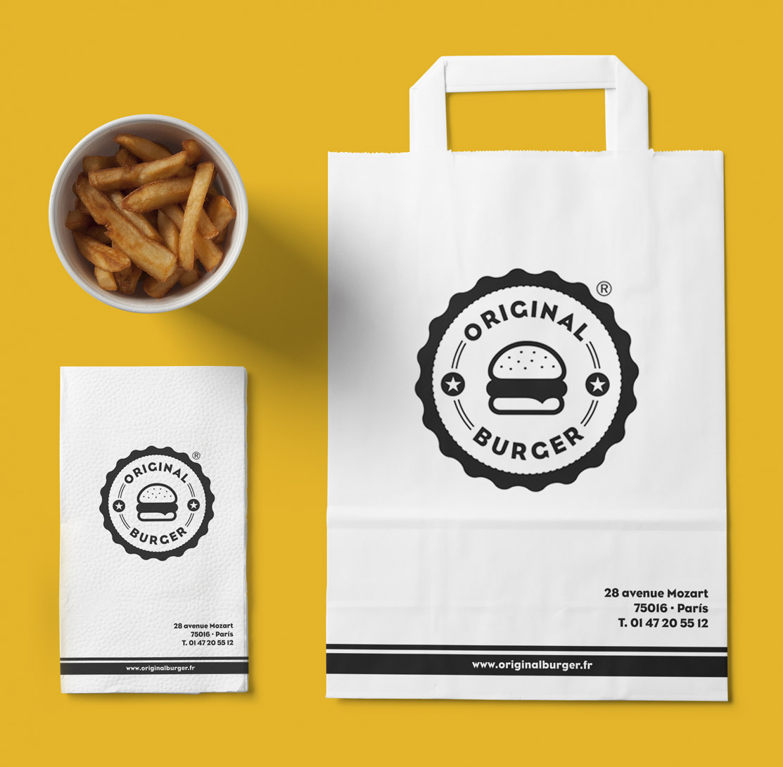 original burger aplicaciones identidad corporativa